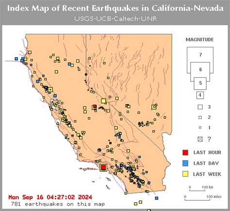 cal nev earthquake|california earthquakes today caltech.